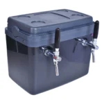 Chopeira A Gelo 2 Vias Torneira Italiana Com Serpentina Cor Preto