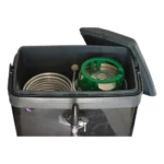 Chopeira De Gelo Torneira Italiana Duas Serpentinas Pronta Cor Preto