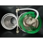 Chopeira De Gelo Torneira Italiana Duas Serpentinas Pronta Cor Preto