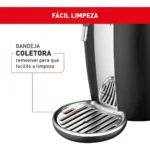 Chopeira de cerveja Krups Heineken B101 preto por 5L