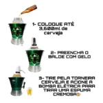 Chopeira À Gelo Elétrica Portátil Recarreg 3,6l Presente Pai