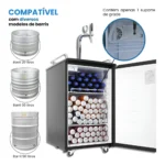 Chopeira Elétrica Residencial Torre Naja 1 Via Pingadeira