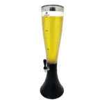 Chopeira Marchesoni 2,5 L Torre Completa 2 Un Com Refil Inox Cor Preto N/A