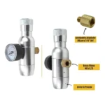 Kit Chopeira Portátil C/ Torneira Italiana E Cápsula De Co2 10 Litros