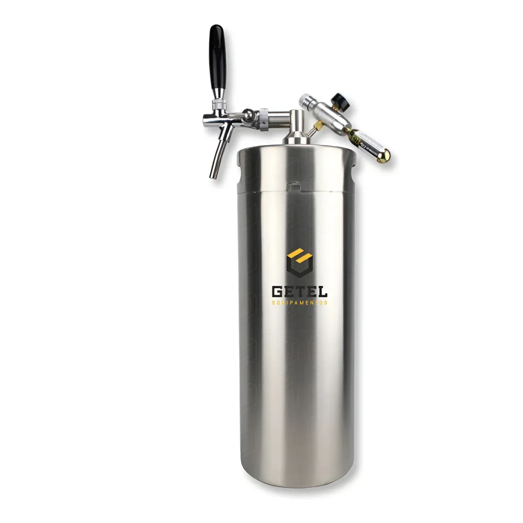 Kit Chopeira Portátil C/ Torneira Italiana E Cápsula De Co2 10 Litros Kit Chopeira Portátil C/ Torneira Italiana E Cápsula De Co2 10 Litros