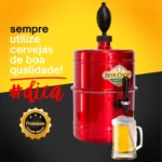 Chopeira Portátil 5,1 L - 12 Latas Cerveja Chopp Geladissimo