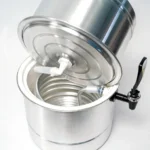 Beer Chopp Chopeira Portatil Gelo 5.1lt 100% Em Aluminio Risotril Manual