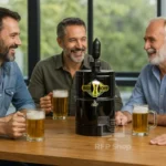 Chopeira Alumínio 5,1l + Torneira Italiana Portátil A Gelo