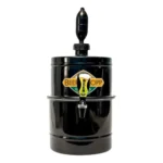 Chopeira Alumínio 5,1l + Torneira Italiana Portátil A Gelo