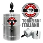 Chopeira Doméstica Portátil 5,1 Litros Personalizada Nome Cor Alumínio Refrigerada a Gelo