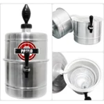 Chopeira Doméstica Portátil 5,1 Litros Personalizada Nome Cor Alumínio Refrigerada a Gelo