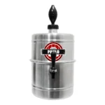 Chopeira Doméstica Portátil 5,1 Litros Personalizada Nome Cor Alumínio Refrigerada a Gelo