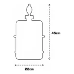 Chopeira A Gelo Cooler Portátil 5l Cervejeira Gela Rápido Cor Vermelha Vermelha
