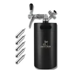 Chopeira Keg Vacuum 5 Litros Portátil Black About Beer