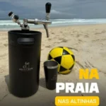 Chopeira Keg Vacuum 5 Litros Portátil Black About Beer