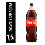 Refrigerante Coca-Cola sem Açúcar Pet 1,5 Litro