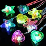 20 Colar Led Pisca Pisca Neon Sortidos Festa Balada Neon