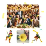 Combo 3 Unidades Buzina Ar Comprimido Festas Casamento