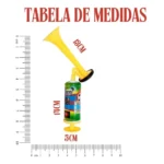 Combo 3 Unidades Buzina Ar Comprimido Festas Casamento