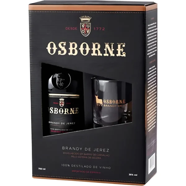 Conhaque Brandy De Jerez Osborne 700ml C/ Nota Fiscal