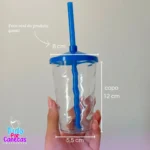 15 Copos Twister 400m Personalizado Lembrancinha Aniversário