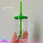 15 Copos Twister 400m Personalizado Lembrancinha Aniversário