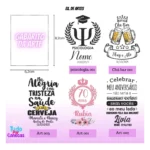 15 Copos Twister 400m Personalizado Lembrancinha Aniversário