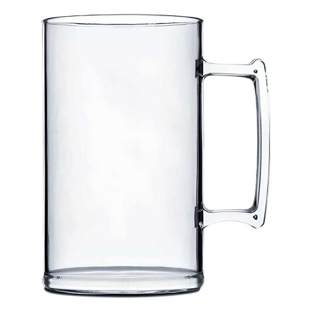 30 Caneca De Acrílico Chopp Transparente Cristal Lisa 500ml 30 Caneca De Acrílico Chopp Transparente Cristal Lisa 500ml