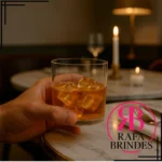 30 Copos Whisky 330ml De Acrílico Liso