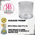 30 Copos Whisky 330ml De Acrílico Liso