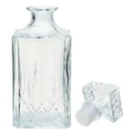 2 Licoreira Vidro Retro Garrafa Whisky Bar Bistro Luxo Licor