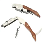2 Saca-rolhas Abridor De Vinho E Garrafas Profissional Garbo