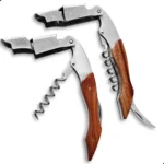 2 Saca-rolhas Abridor De Vinho E Garrafas Profissional Garbo