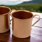 24 Canecas Moscow Mule Alumínio Premium 350ml Drink Gelo