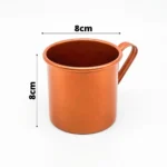24 Canecas Moscow Mule Alumínio Premium 350ml Drink Gelo