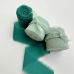 4 Fitas Rusticas Chiffon Para Convite Artesanato E Decoração