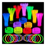 Pulseiras Neon Led Fluorescente Balada Festa - 50 Unidades