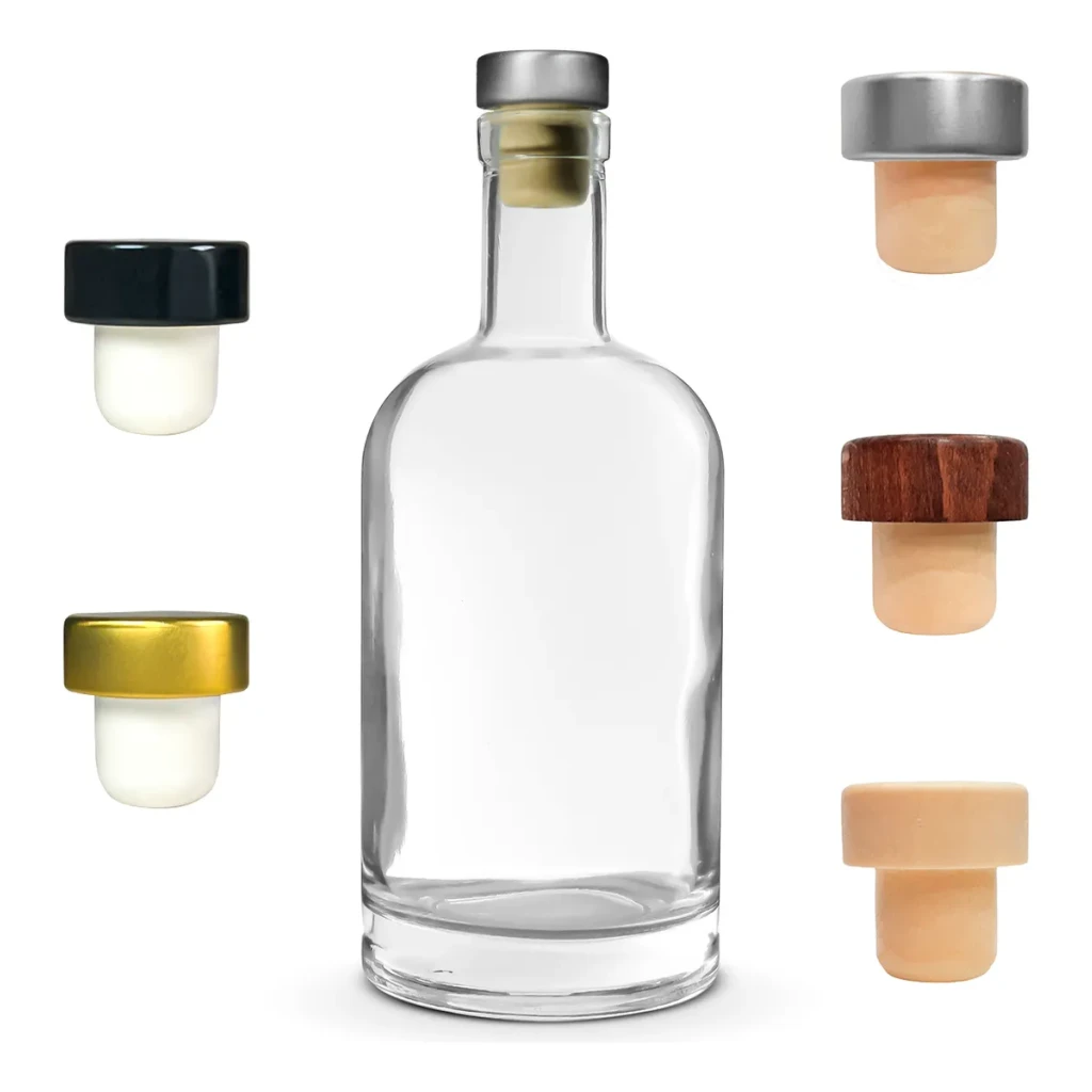 6 Garrafas De Vidro 375ml Kaleido Licor + Rolha T E Lacres 6 Garrafas De Vidro 375ml Kaleido Licor + Rolha T E Lacres