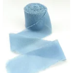 6 Rolos Fita Rustica Chiffon 5cm X 1,5m Artesanal Casamento