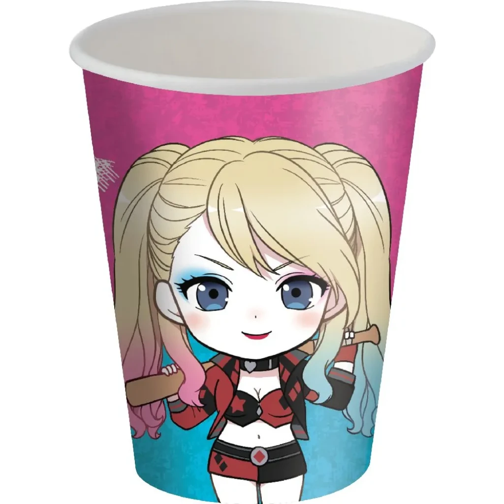 8 Copos Festa Arlequina Kids 200 Ml 8 Copos Festa Arlequina Kids 200 Ml