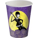 8 Copos Festa De Aniversário Wandinha 200ml