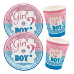 8 Pratinhos 8 Copinhos De Papel Para Aniversário Metalizado