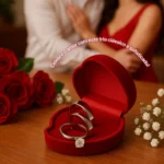 Par Alianças Prata 4mm Namoro Compromisso + Anel Solitário