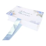 8 Convites Padrinhos Casamento Manual Fita Cetim 15x9cm