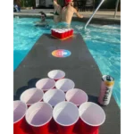 Copo Americano 25un Beer Pong Red Cup Vermelho Azul Preto