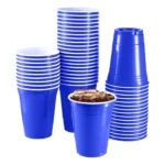 Copo Americano 300ml Red E Blue Cup Beer Pong - 25 Unid