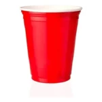 Copo Americano 400ml Vermelho Red Cup Beer Pong - 25 Unid