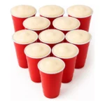 Copo Americano Beer Pong Copaza Us Cup Vermelho 440ml 25und