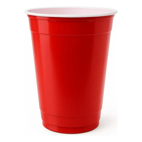 Copo Americano Beer Pong Copaza Us Cup Vermelho 440ml 25und