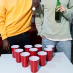 Copo Americano Beer Pong Copaza Us Cup Vermelho 440ml 25und